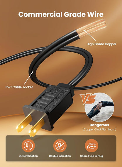 Lumières de Patio Extérieur G40 de 7,6 m