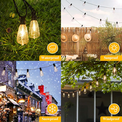 Guirlande Lumineuse LED Étanche Brightever pour Extérieur 30 m