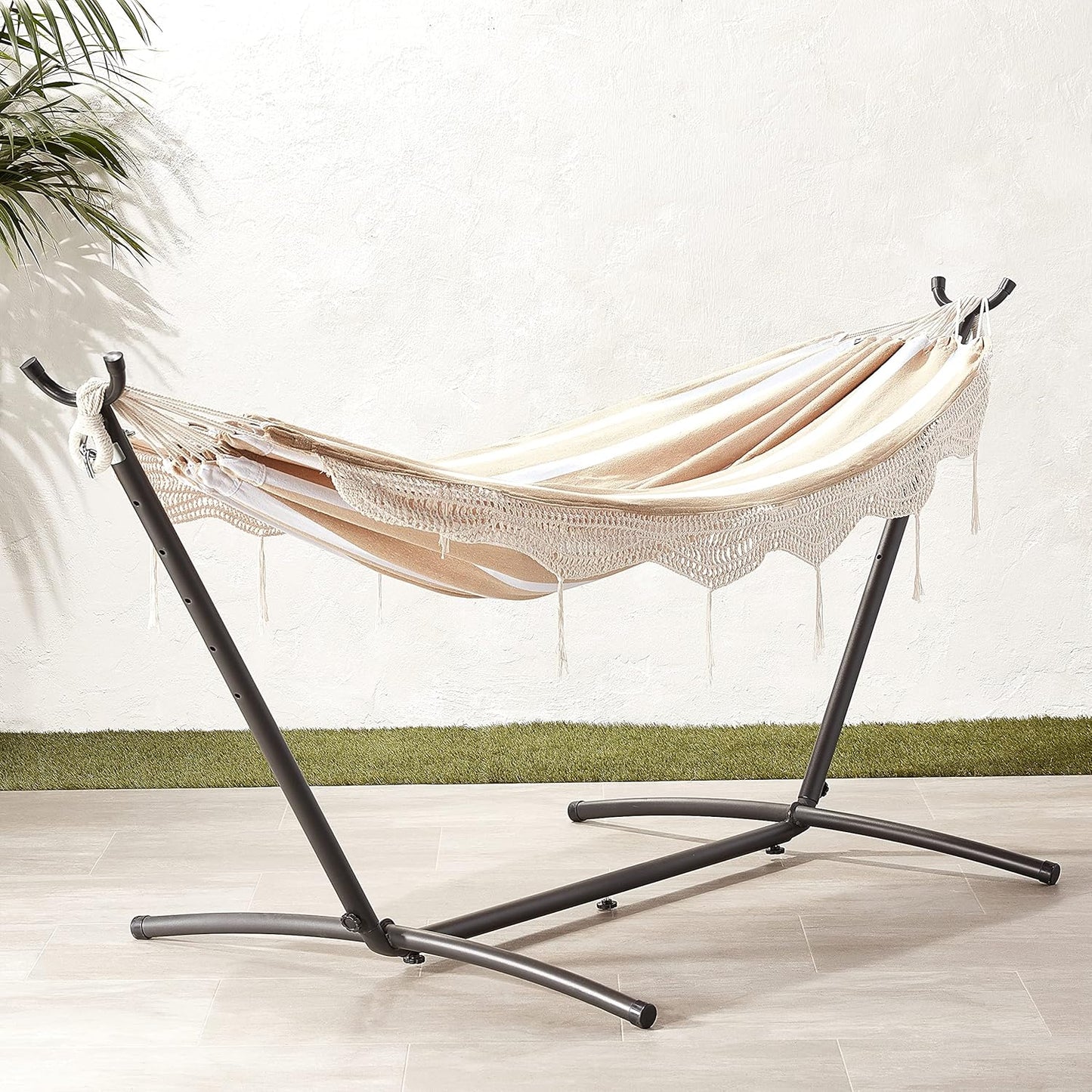 Hamac Double XL sur Support (9 pieds)